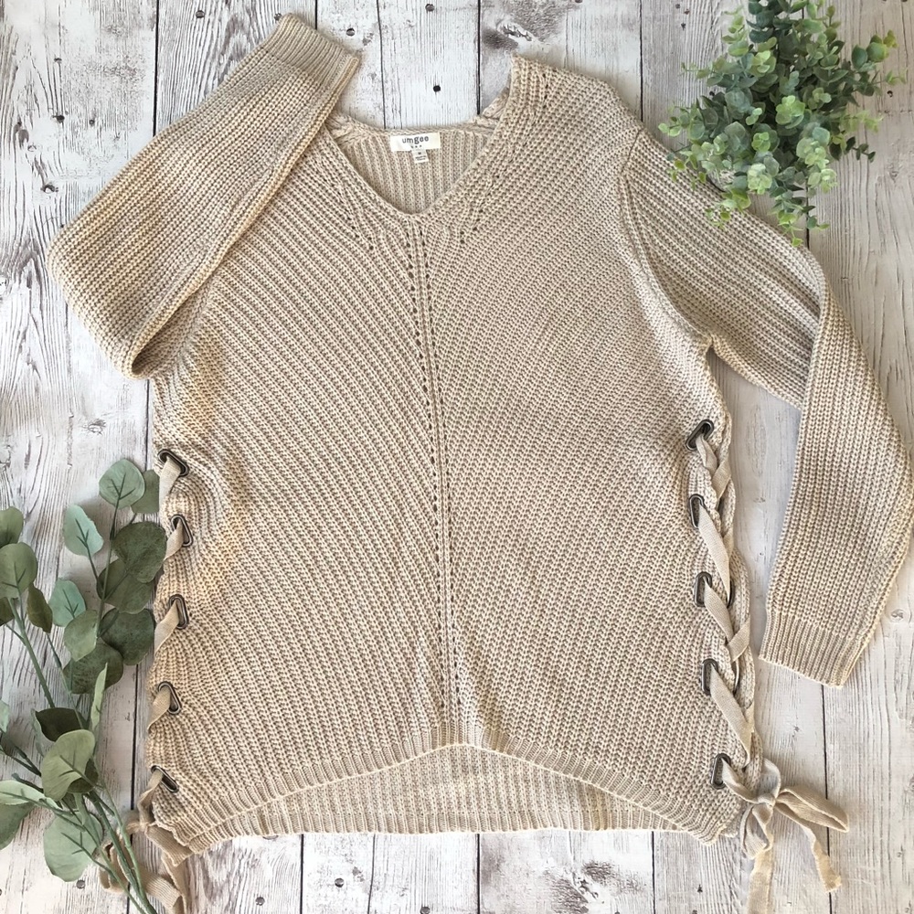 Tie Up Sweater